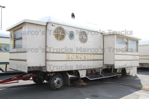 Lkw foto circuswagen - foto, weiß