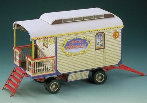 Circus roncalli wohnwagen 20 - wohnwagen, 1:20