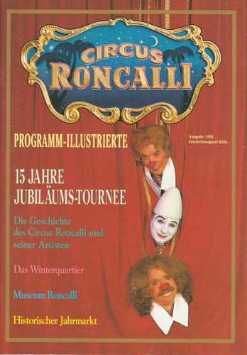 Programmheft circus roncalli - circus,