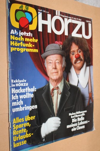Hörzu 1985 heinz rühmann - hörzu,