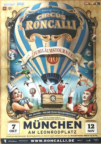 Circus roncalli 2017 münchen - circus,